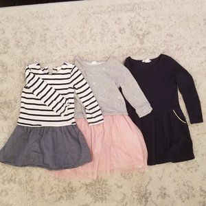 GAP/H&M TODDLER GIRLS DRESSES- SIZE 4/5